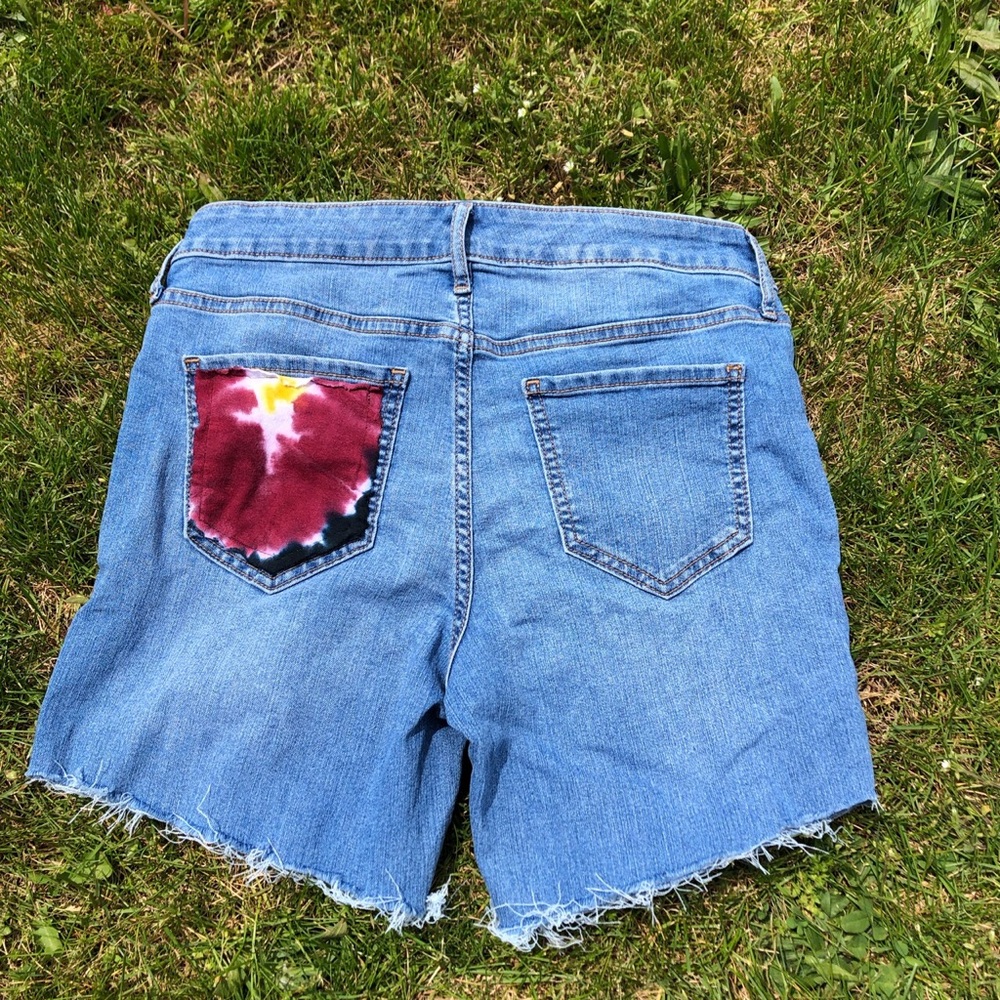 Tie Dye Pocket Shorts